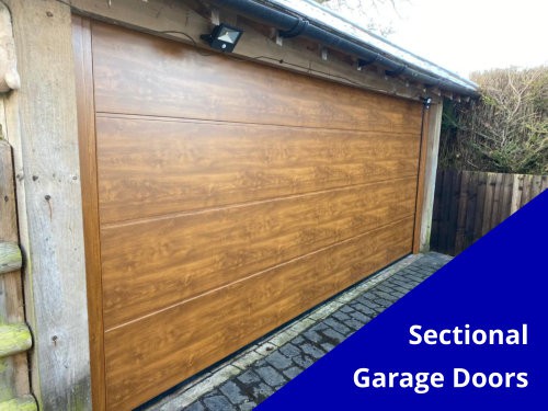 great range of Sectional Garage Doors