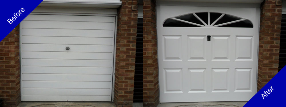 Doulton Doors Garage Door Before and After Photo