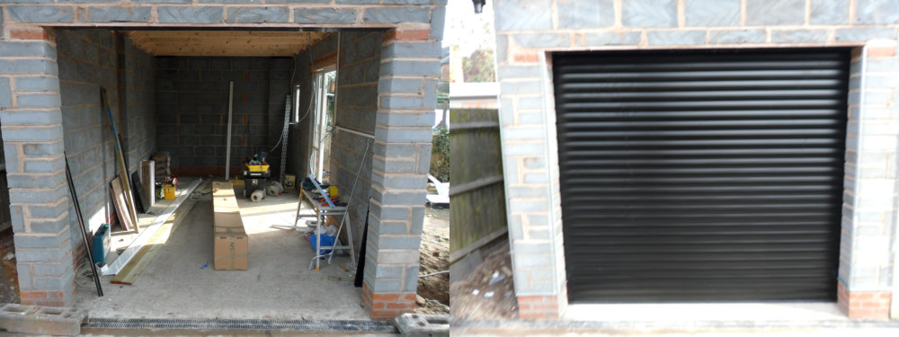 Doulton Doors Garage Door Before and After Photo